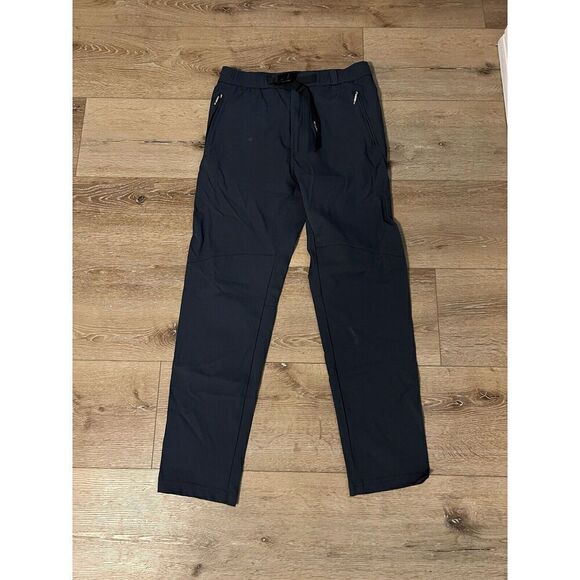 Millet Men’s Blue Outdoor Hiking Nikon Chino Pants Size Large W/ Buckle - Picture 1 of 3